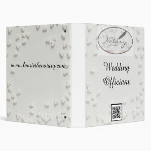 Classeur de célébrant de mariage