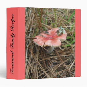 Classeur de champignons roses