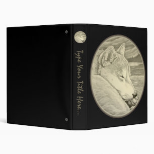 Classeur de chien Custom Shiba Inu Classeur d'albu