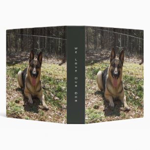 Classeur de chien de berger allemand