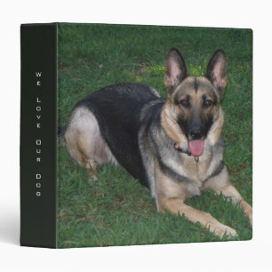 Classeur de chien de berger allemand