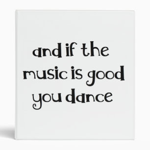 Classeur de citation de danse