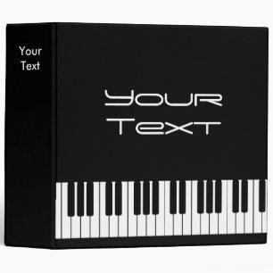 Classeur de clavier de piano 2 pouces