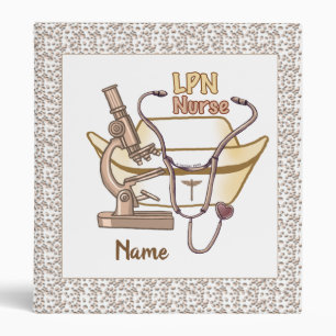 Classeur de collage des infirmières du LPN