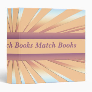Classeur de collection de livres de match