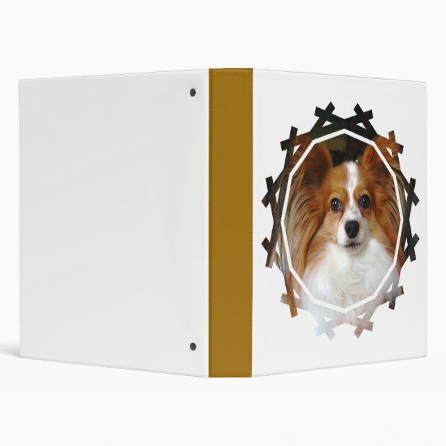 Classeur de conception de photo de Sheltie (Arrière-plan)