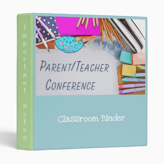 Classeur de conférence de professeur de parent