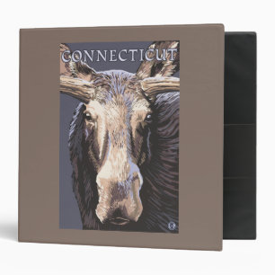 Classeur De ConnecticutMoose fin