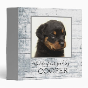 Classeur de conservation de photos de chiens