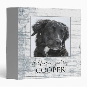 Classeur de conservation de photos de chiens