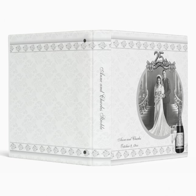 Classeur de conservation de photos du 25e annivers (Arrière-plan)