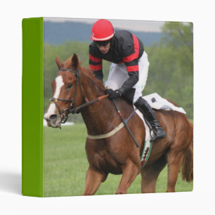 Classeur de course de cheval de gazon