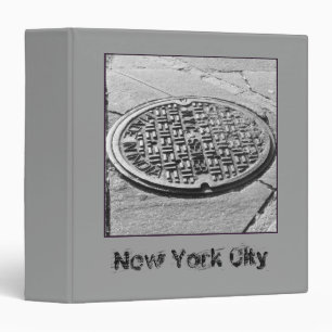 Classeur de couverture de trou de main NYC
