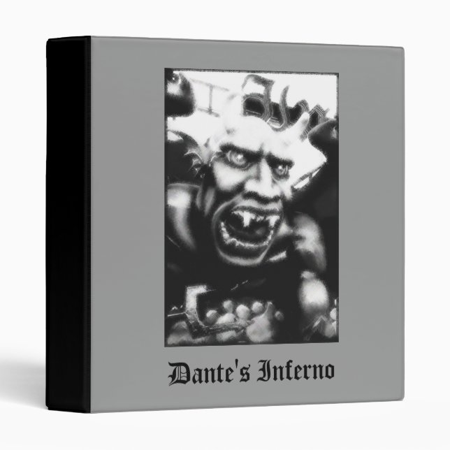 Classeur de Dante's Inferno (Devant/Côté)