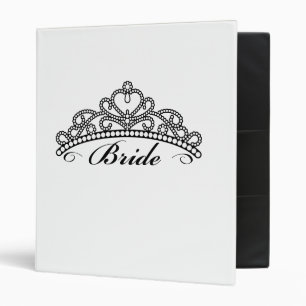 Classeur de diadème de jeune mariée