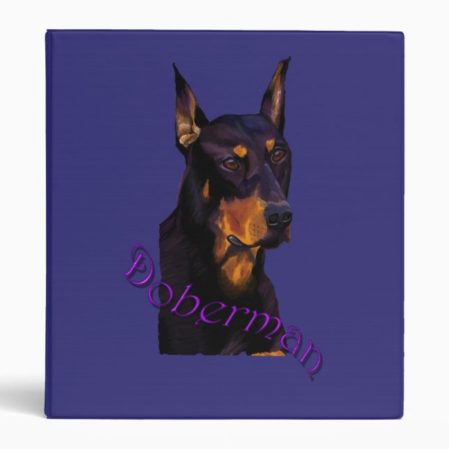 Classeur de dobermann (Devant)