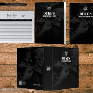 Classeur de documents personnalisé Barbershop