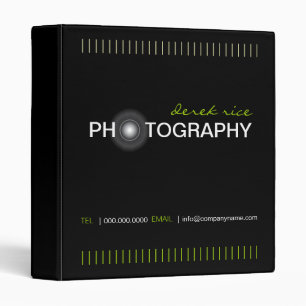 Classeur de dossier de photographe