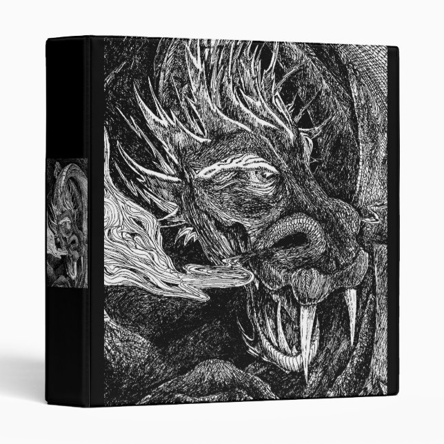 Classeur de dragon (Devant/Côté)