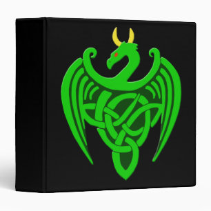 Classeur de dragon céleste vert