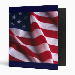 Classeur de drapeau national des Etats-Unis