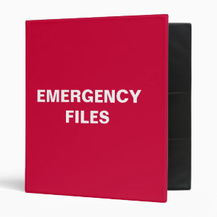 Classeur de fichiers d'urgence