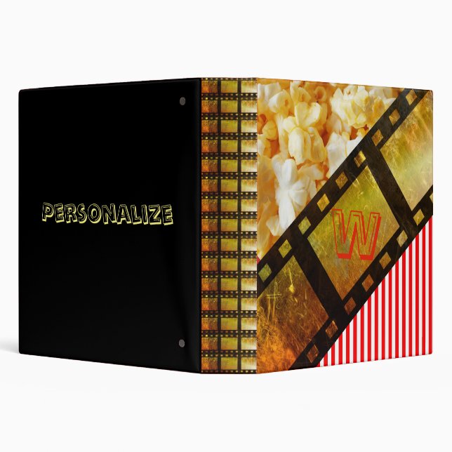 Classeur de film de bobine de maïs éclaté et de (Arrière-plan)