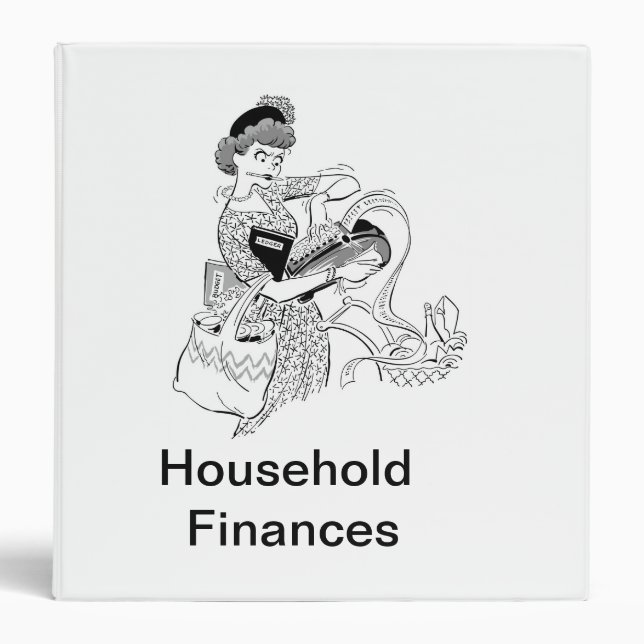 Classeur de finances (Devant)