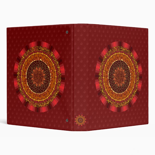 Classeur de Fire Mandala (Arrière-plan)