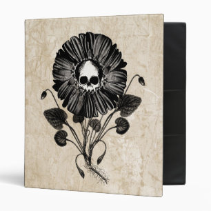 Classeur de fleur de crâne