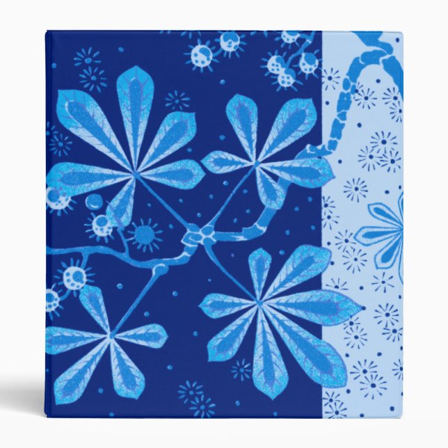 Classeur de fleurs Azure Frost (Devant)