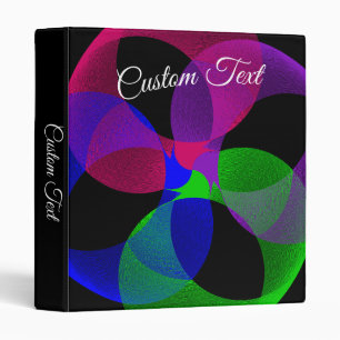 Classeur de fusion géométrique multicolore