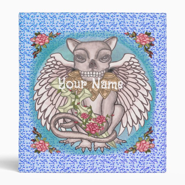 Classeur de Gargoyle crâne (Devant)