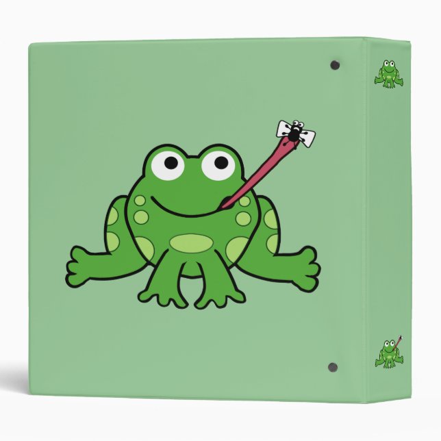 Classeur de grenouille (Dos/Côté)