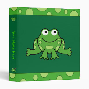 Classeur de grenouille (personnalisable)