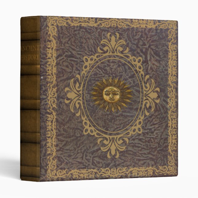 classeur de grimoire d'histoire (Devant/Côté)