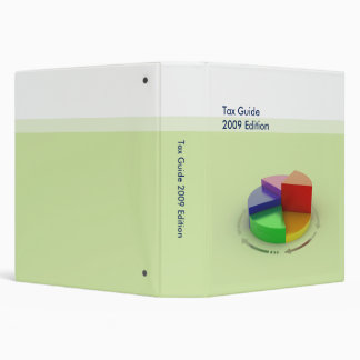Classeur de guide d'impôts