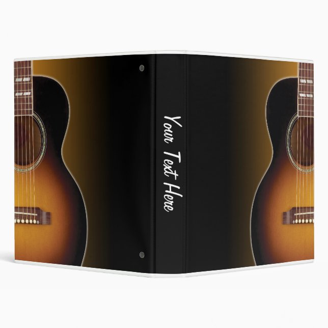 Classeur de guitare acoustique (Arrière-plan)