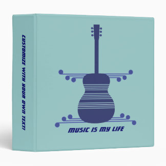 Classeur de guitare rétro, Royal Blue