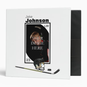 Classeur de hockey personnalisé