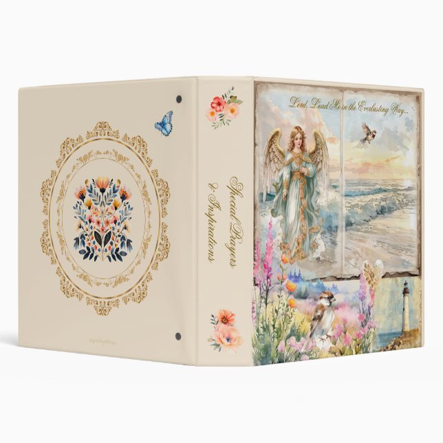 Classeur de journal de prière ou d'inspiration per (Arrière-plan)
