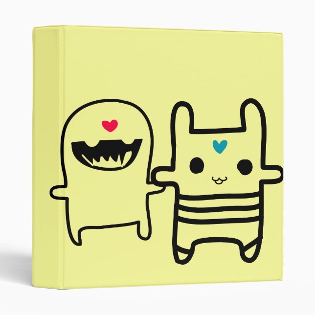 Classeur de Kami et de Gabi (Devant/Côté)