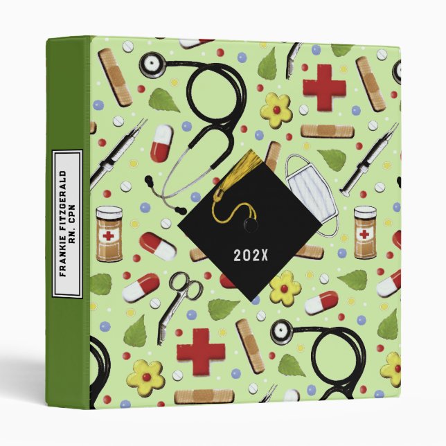 Classeur de la ceinture 3 infirmière (Devant/Côté)