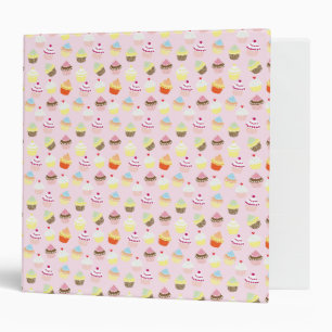 Classeur de la fête de Cupcake