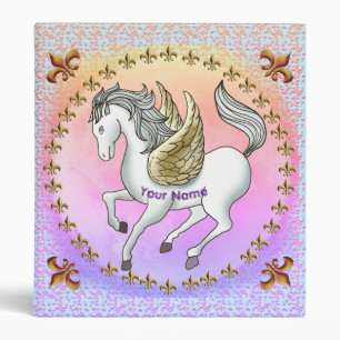 Classeur de la licorne blanche Pegasus