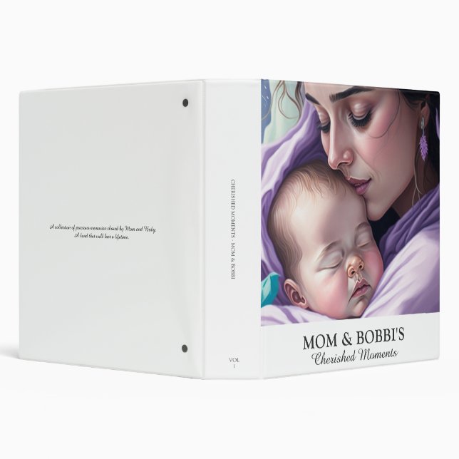 Classeur de la photo Sentimental Mom and Baby (Arrière-plan)