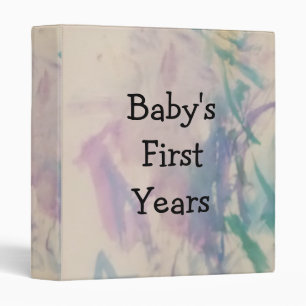 Classeur de la première année de bébé