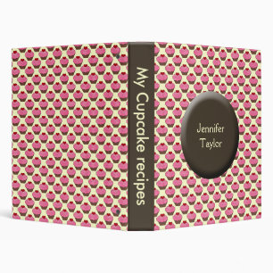 classeur de la recette cupcake