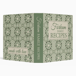 Classeur de la recette de 1,5 po pour imprimer ver