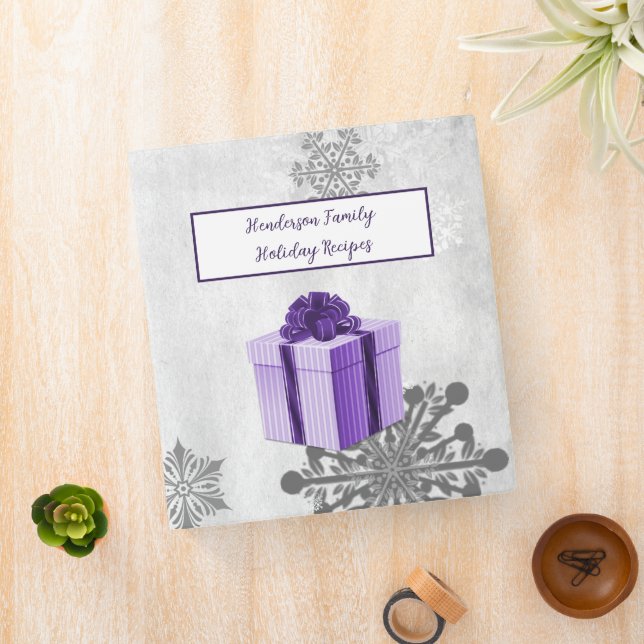 Classeur de la recette de la famille de cadeaux de (In Situ)